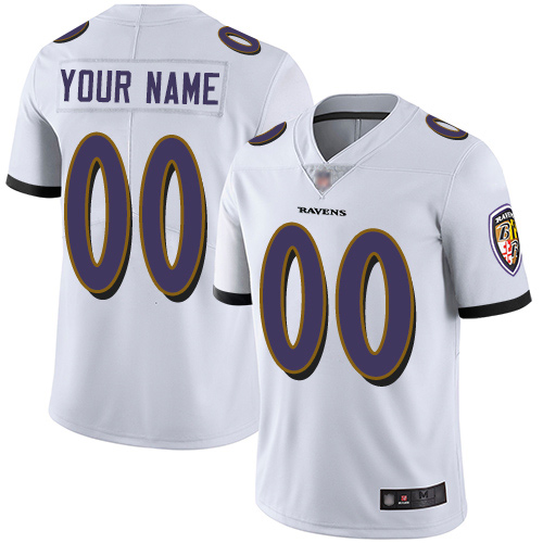 Custom Baltimore Ravens Vapor Untouchable Limited Jersey